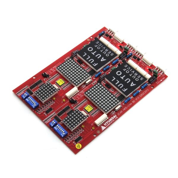 Papan display lift Hyundai 2CAR HIPD-CAN